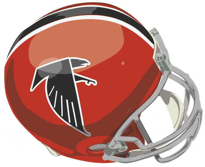 Atlanta Falcons 1970-1977 Helmet Logo iron on transfers for clothing